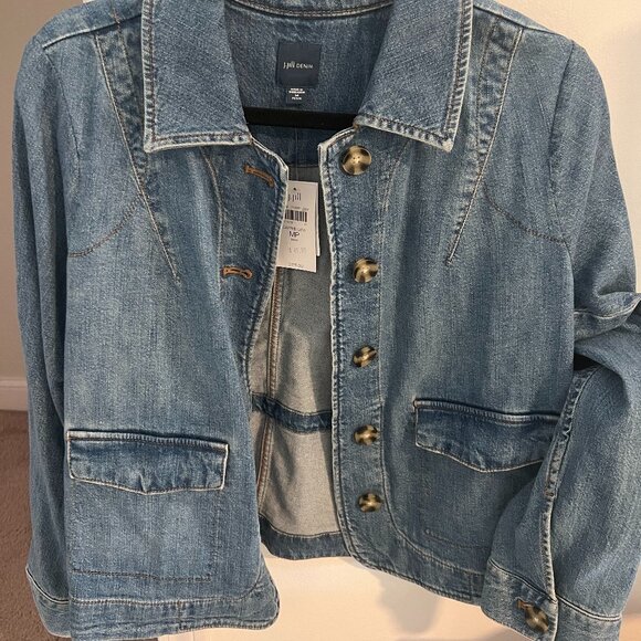 JJill Petite Denim Jacket - Picture 1 of 3